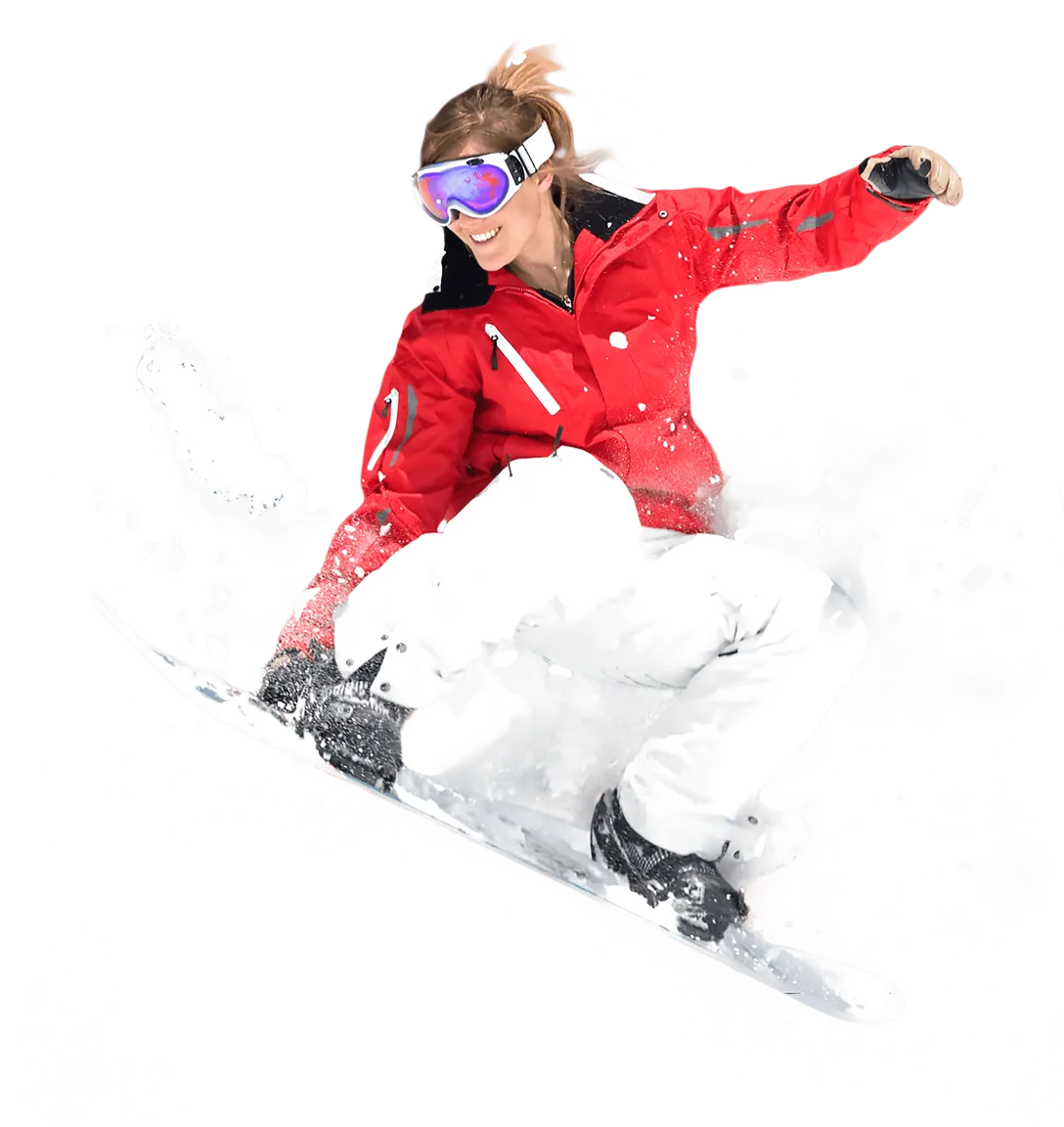 Snowboard skok